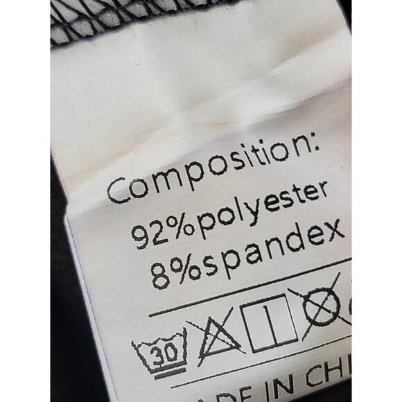 Women's Jumpsuit Small Black Lace Long Sleeve Asymmetrical Hem Wide Leg Evening - Picture 12 of 16